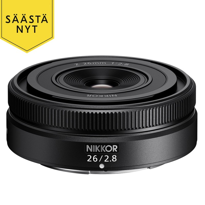 Nikon NIKKOR Z 26mm f/2.8 objektiivi