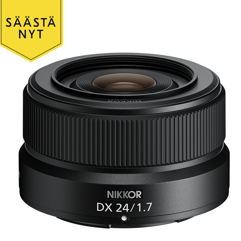 Nikon Nikkor Z DX 24mm f/1.7 objektiivi