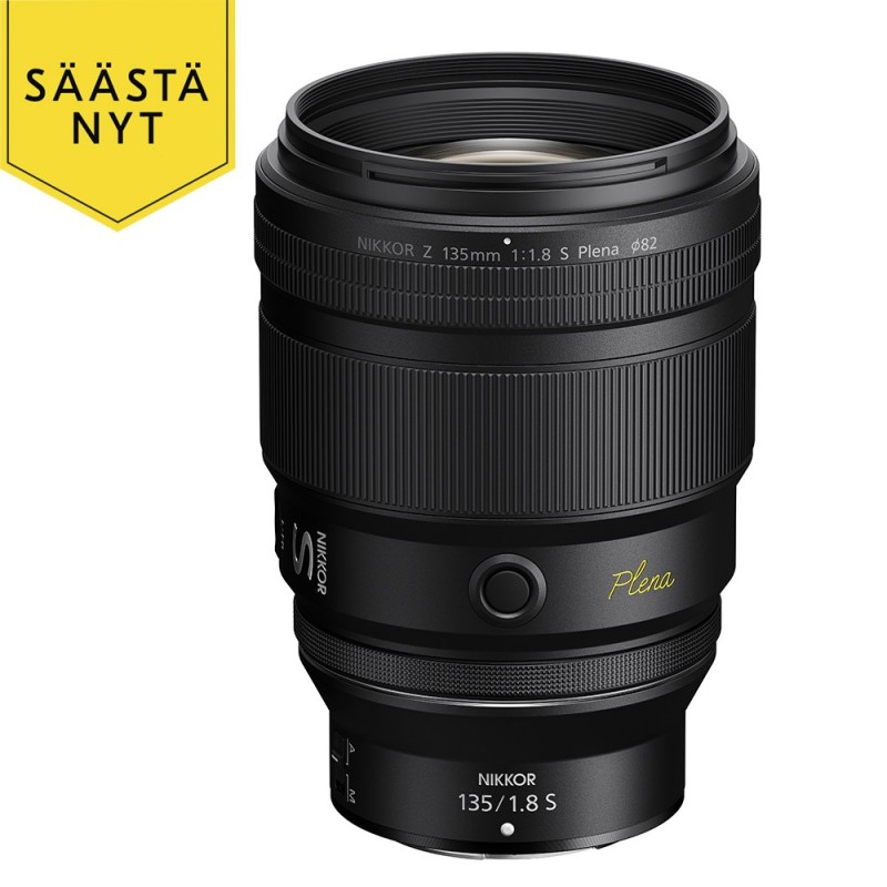 Nikon NIKKOR Z 135mm f/1.8 S Plena objektiivi