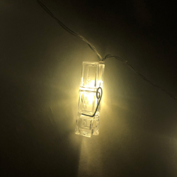 Focus LED valoketju valokuville 3m 20 klipsiä