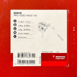 Manfrotto 509HD Pro Video Head 100 - käytetty