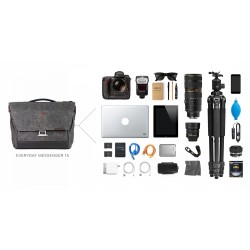 Peak Design Everyday Messenger laukku 15" laukku - Vaalea harmaa