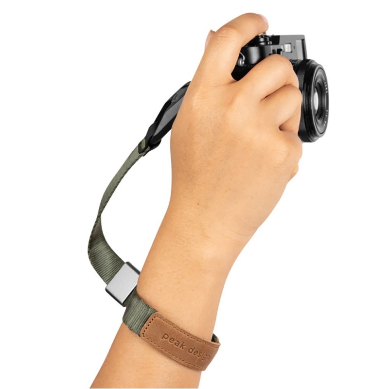 Peak Design Cuff rannehihna vihreä