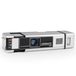 Lomography Lomomatic 110 Camera & Flash Metal filmikamera