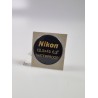 NIKON BINOCULAR LABEL 10.5X45 6.3o WP DIAMETER 28mm