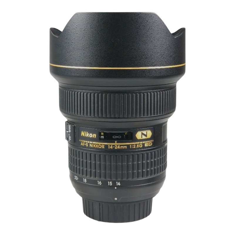Nikon AF-S NIKKOR 14-24mm f/2.8G ED objektiivi - käytetty