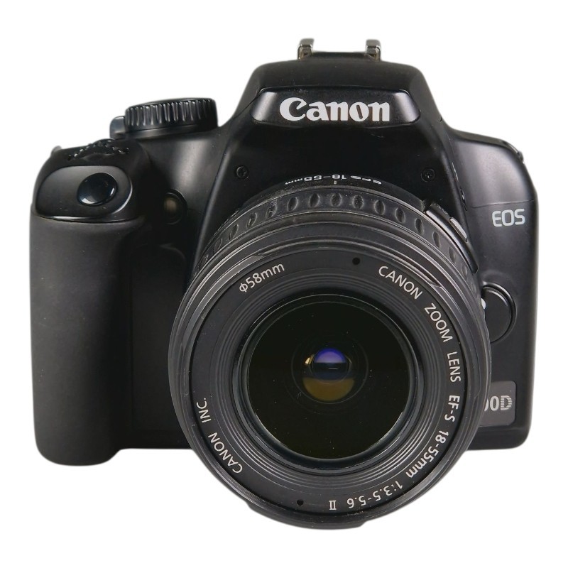 Canon EOS 1000D + EF-S 18-55mm f/3.5-5.6 II järjestelmäkamera kit - käytetty