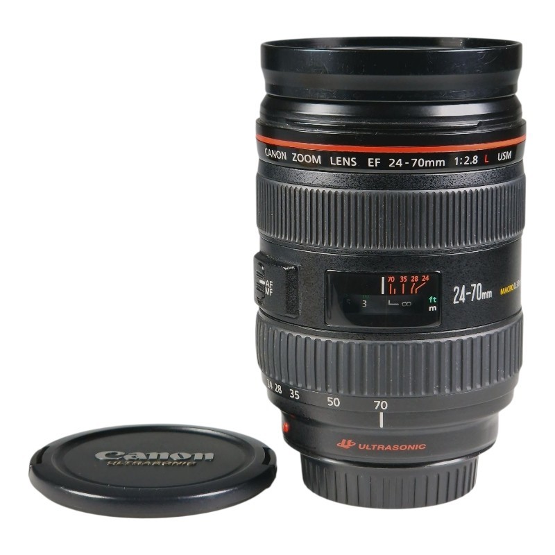 Canon EF 24-70mm f/2.8L USM objektiivi - käytetty