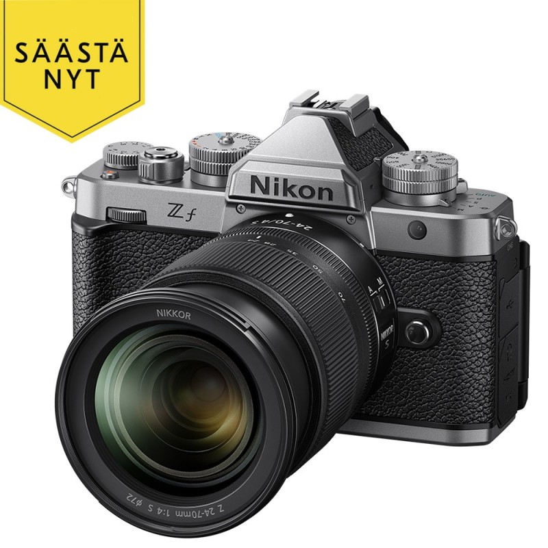 Nikon Z f peilitön järjestelmäkamera - silver