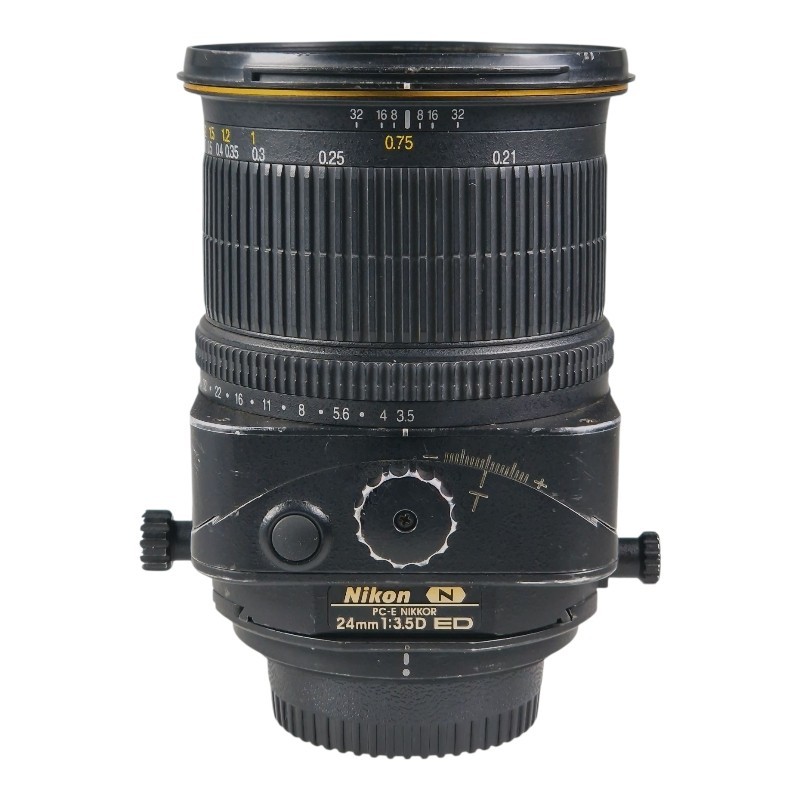 Nikon PC-E Nikkor 24mm f/3.5D ED objektiivi - käytetty