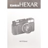 Konica Hexar käyttöohje
