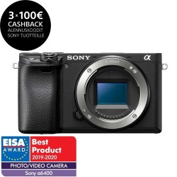 Sony A6400 -järjestelmäkamera