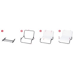 Kaiser 5845 EasyFit pieni tuotekuvauspöytä