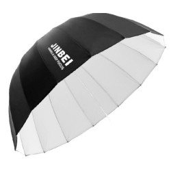 Jinbei Deep Focus sateenvarjo, valkoinen, 85 cm