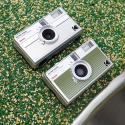 Kodak EKTAR H35N Camera Striped Green