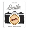 Smile Retro lens cap - Several sizes
