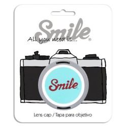 Smile 55mm lens cap - Mod