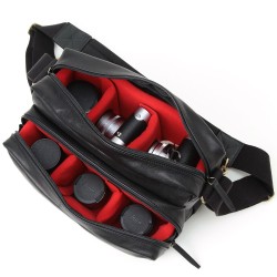 Artisan & Artist GCAM-1000 Leather Shoulder Camera Bag