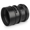 Lomography Nour Triplet V 2.0/64 Bokeh Control Art Lens - Adonized Aluminium Black