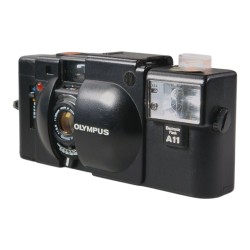 Olympus XA + A11 Flash