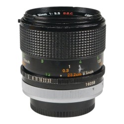 Canon FD 50mm f/3.5 S.S.C. Macro
