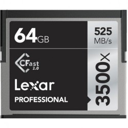 Lexar 64GB Cfast 3500X 525MB/s muistikortti