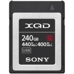 Sony 240GB XQD G-series 440MB/400MB 4K muistikortti
