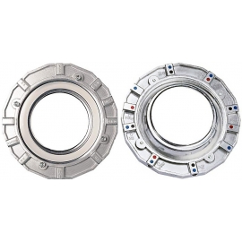 Hensel-tasovalon soviterengas 80 cm (Softbox / Octabox / Stripbox / Softdish)