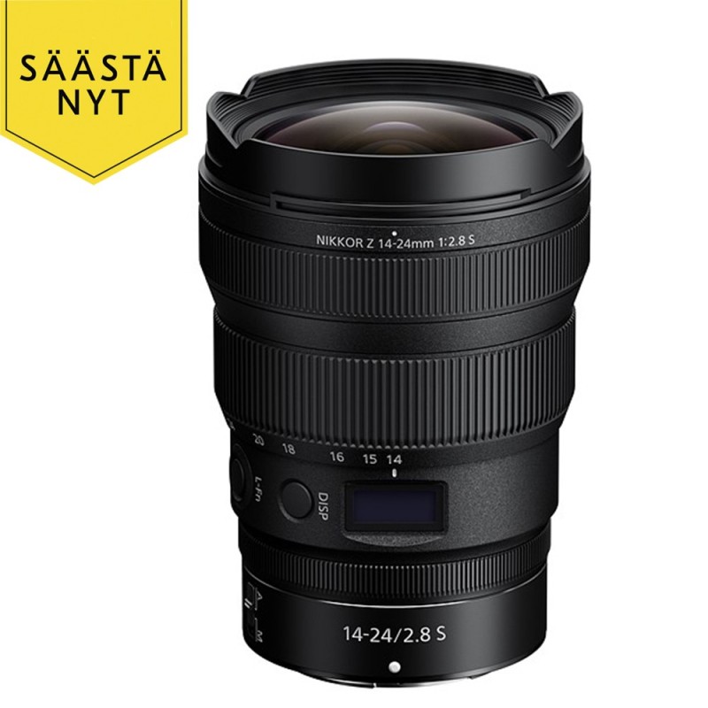 Nikon Nikkor Z 14-24mm f/2.8 S objektiivi