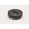 Coin turn battery chamber lid