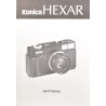 Konica Hexar käyttöohje