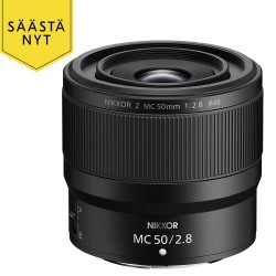 Nikon Nikkor Z MC 50mm f/2.8 objektiivi