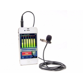 Azden Wired Lapel Microphone Ex-503+I Mobile solmiomikrofoni