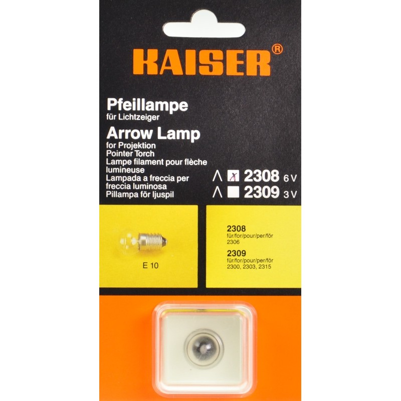Kaiser Arrow Lamp 6V E10