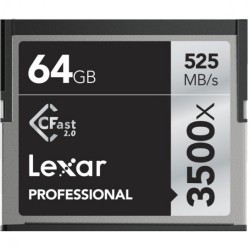 Lexar 64GB Cfast 3500X 525MB/s muistikortti