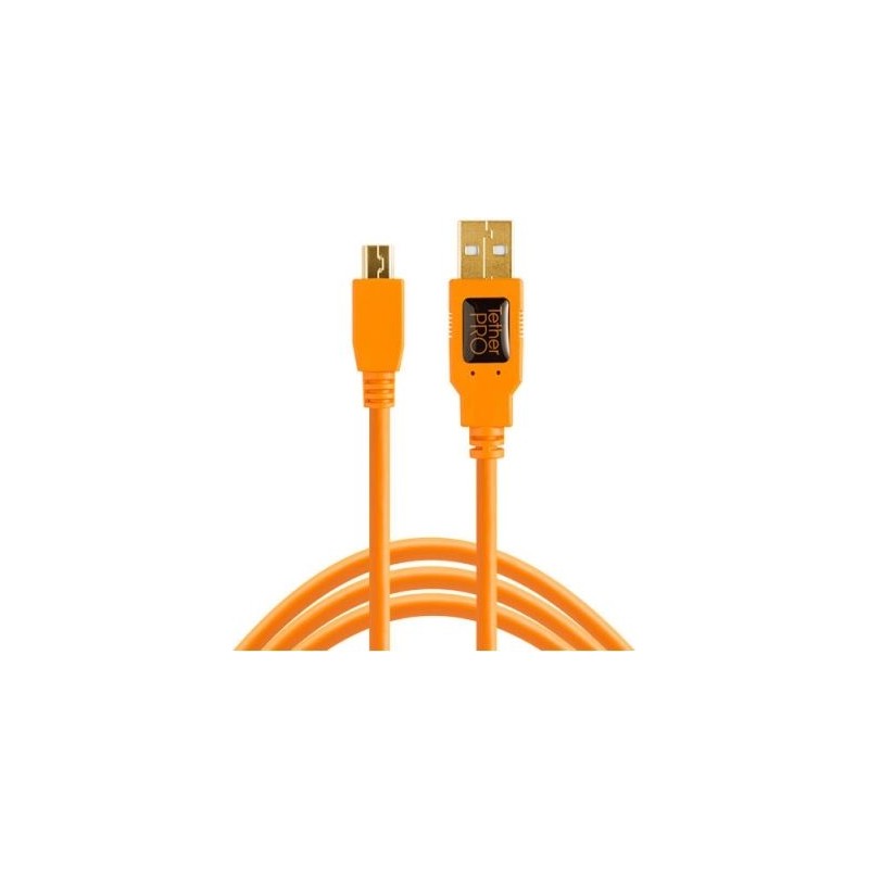 Tethertools USB 2.0 - Mini-B 5-Pin suorakuvauskaapeli 4.6m, Canon EOS
