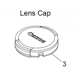 CAP, LENS POWER SHOT G 1X MIII