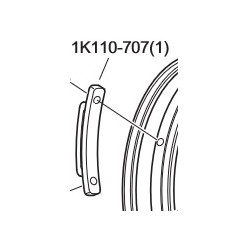 1K110-707 EYELET AF-S VR 300 2.8G