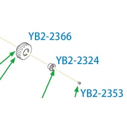 SCREW, M2.0X2.2 TSE24/35LII / TSE17mm