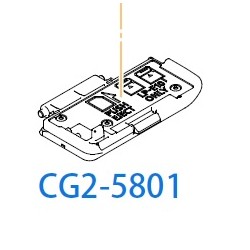 COVER ASS'Y, BATTERY EOS 1500D/2000D