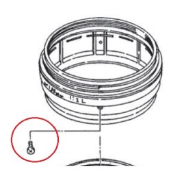 SCREW CANON EF 135mm 2L