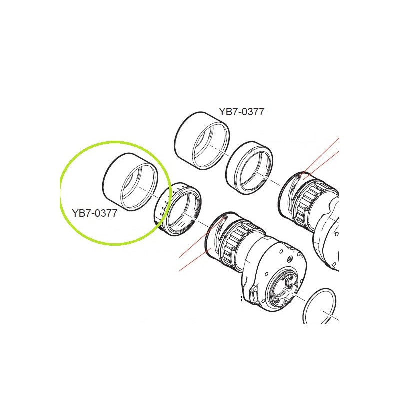 EYECUP  10X42 L IS WP CANON