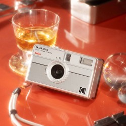 Kodak EKTAR H35N Kamera Striped Silver
