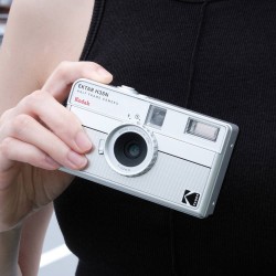 Kodak EKTAR H35N Kamera Striped Silver