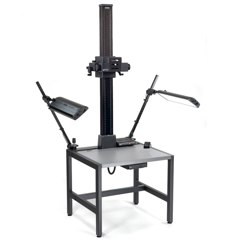 Kaiser digitizing kit with motorized camera column