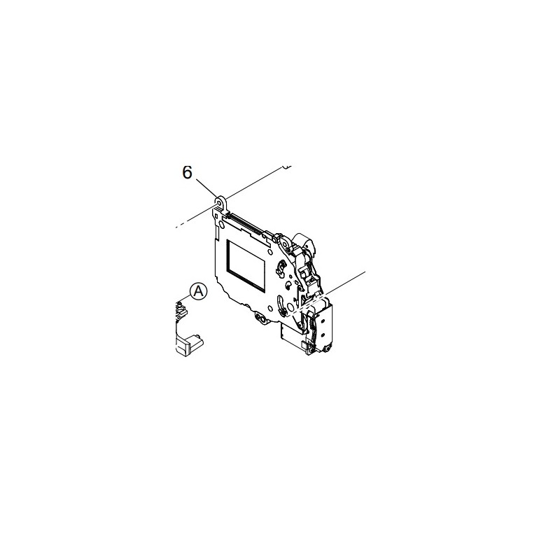 SHUTTER ASSEMBLY CANON EOS M50