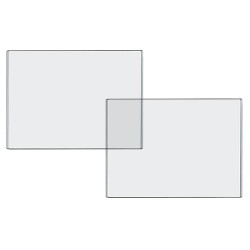 Kaiser Glass Inserts 6 x 9 cm tasainen