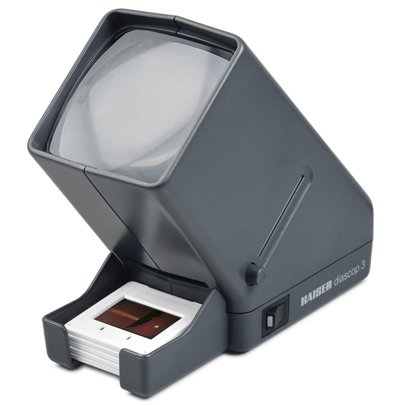 Kaiser Diascop 3 diakuvien katseluun