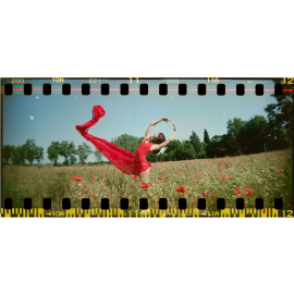 Sprocket Rocket 35 mm Filmi Panorama kamera
