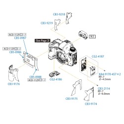 TAPE, DOUBLE SIDE SIDE CANON EOS 6D